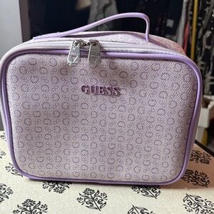 GUESS Purple Cosmetic Bag
